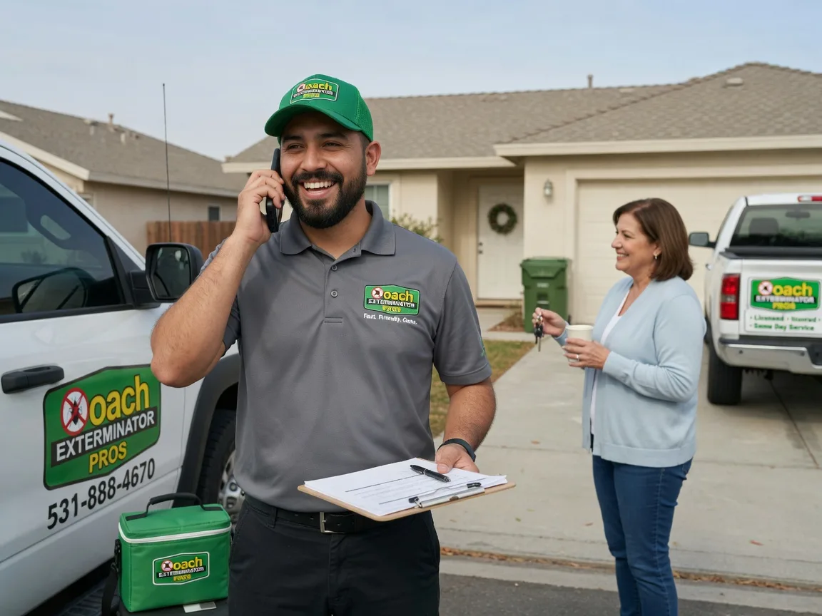 Pest Control Roach Exterminator Yorkville, OH FAQs